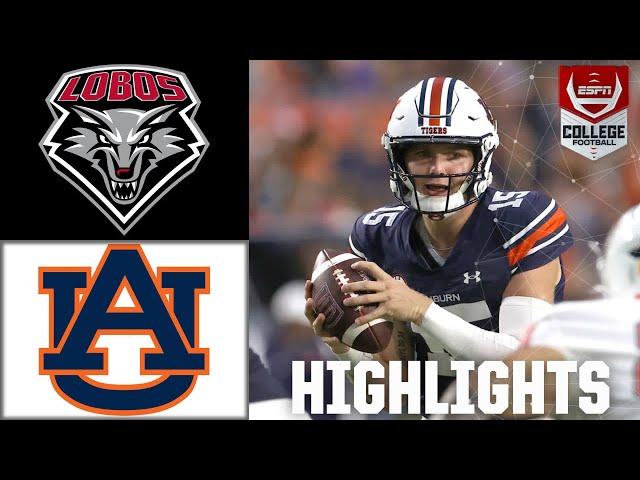 New Mexico Lobos vs. Auburn Tigers | Full Game Highlights | ESPN College Football