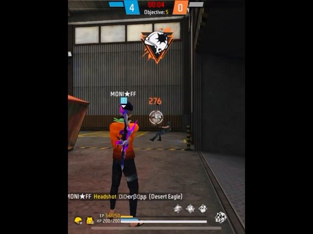 One tap headshot trick#2023shorts #short#1vs1 #1vs4 #freefire #MXT RRR @moni197