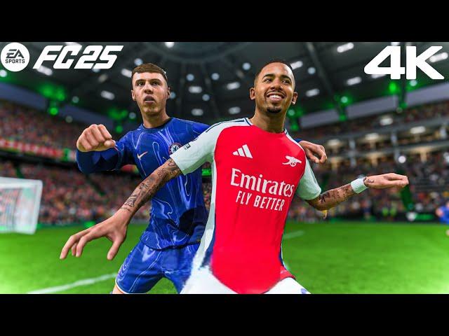 FC 25 - Chelsea vs Arsenal | Stamford Bridge Gameplay 4K