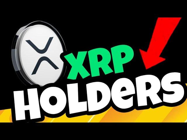 XRP HOLDERS cheque ESTO! #xrp Price pump