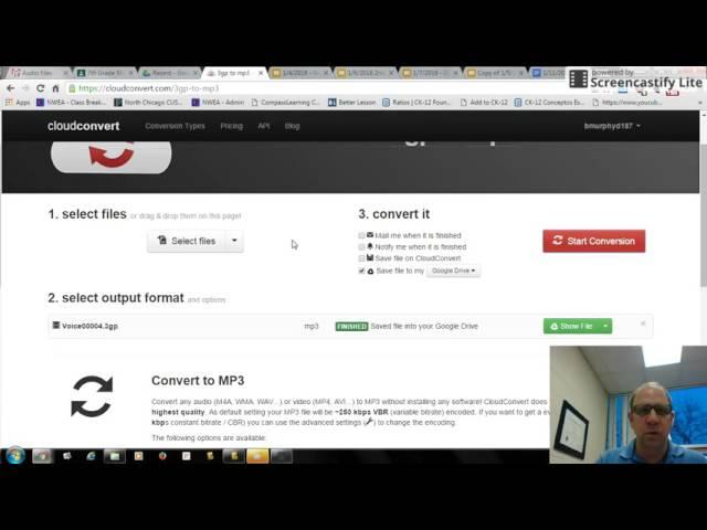 2 minute PD how to add and use cloudconvert to Google Drive