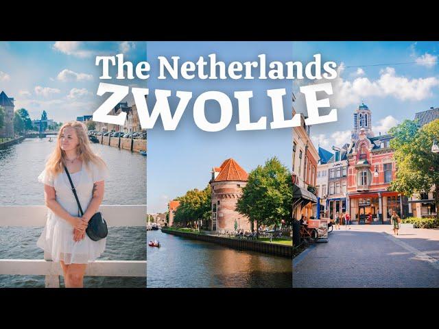 A summer trip to Zwolle  Netherlands travel vlog