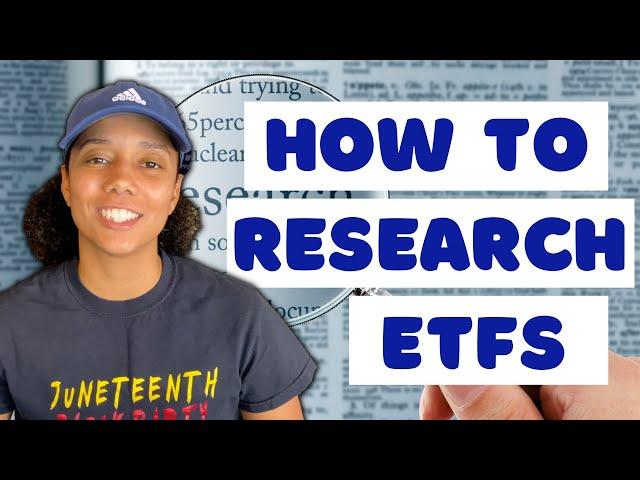 How To Research ETFs [EASY]