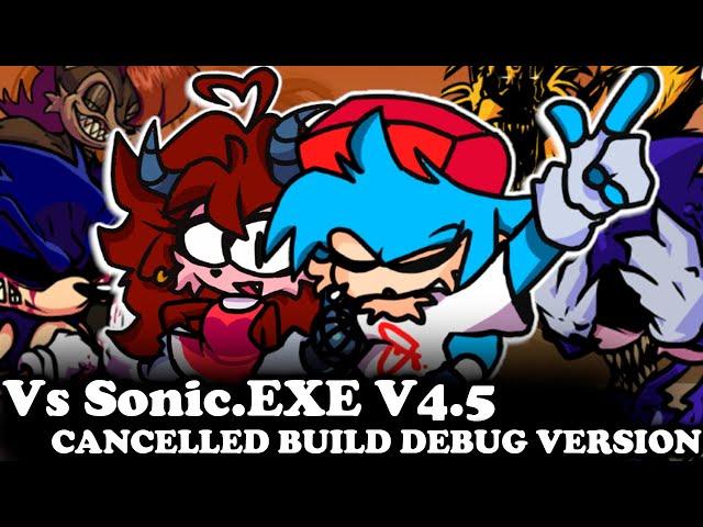 FNF | Vs Sonic.exe: But i restored it! 4.5 - (FANMADE CANCELLED BUILD) | Mods/Hard/FC |