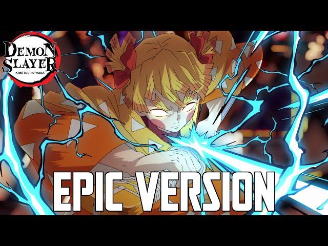 Demon Slayer S2: Zenitsu Godlike Speed Theme | EPIC VERSION (Chad Zenitsu) 