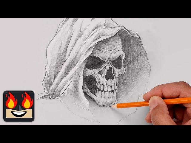 How To Draw the Grim Reaper | Sketch Tutorial