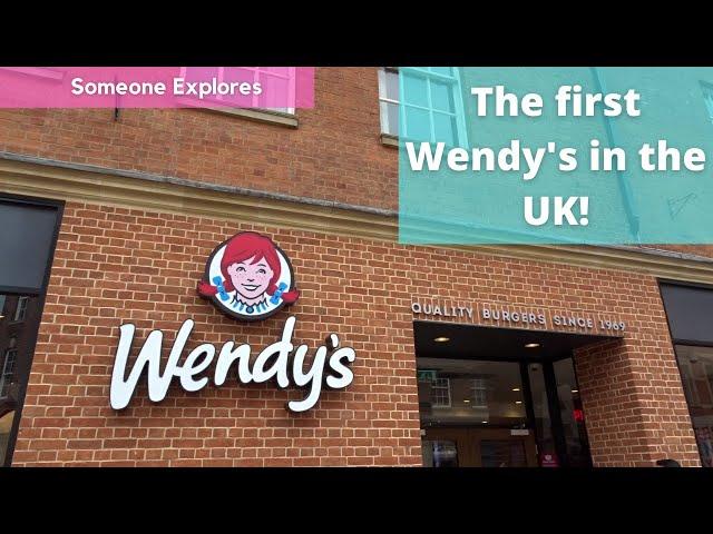 Visiting The UK's First Wendy's + Reading Vlog