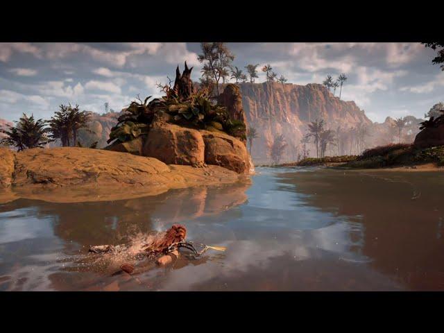 Horizon Zero Dawn Mod |  Aloy's Secret Swimming Hole (NSFW)