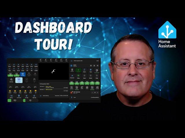 Take a virtual tour of my smart home with my dashboard and Home Assistant.