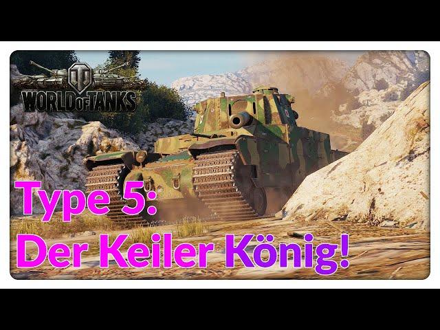 Type 5: Der Keiler König [World of Tanks - Gameplay - Deutsch]