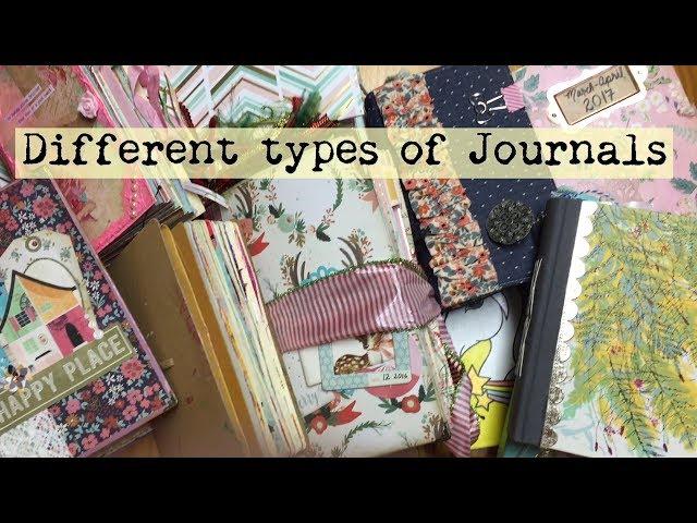 Differant types of journals / What's a junk journal ? What's a smashbook ? | I'm A Cool Mom