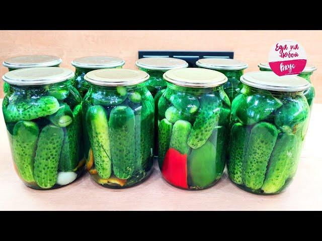 Marinated Cucumbers for Winter: EASY, clear, Accessible recipe! Crunchy cucumbers in liter jars