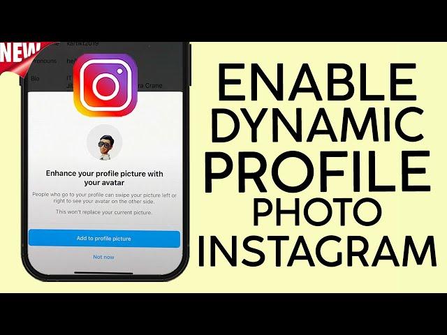 How to Enable Instagram Dynamic Profile Photo | Swipe Between Profile Photo & Avatar Display Photo