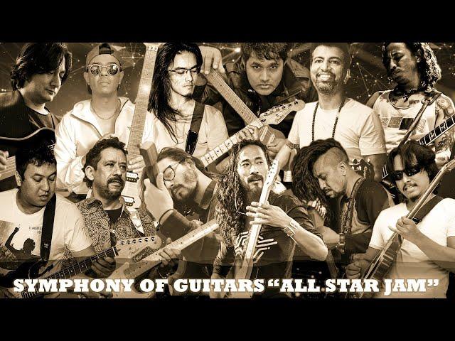 Symphony of Guitars "All Star Jam" First Ever World Class Guitarist Epic Jam of Nepal