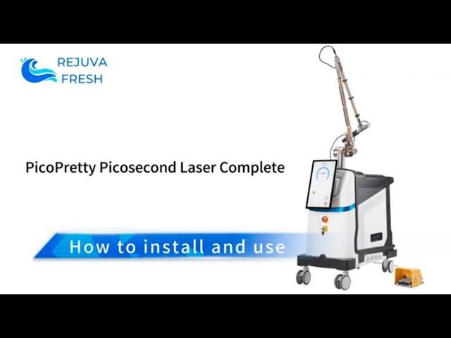 How to install and use:PicoPretty Picosecond Laser Complete