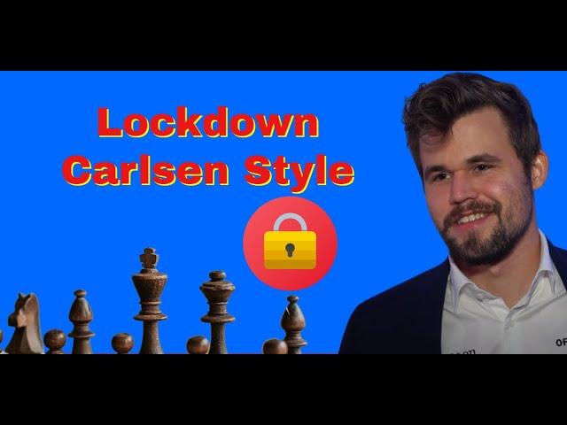 Lockdown Carlsen Style | Vladimir Fedoseev vs Magnus Carlsen: World Cup 2021