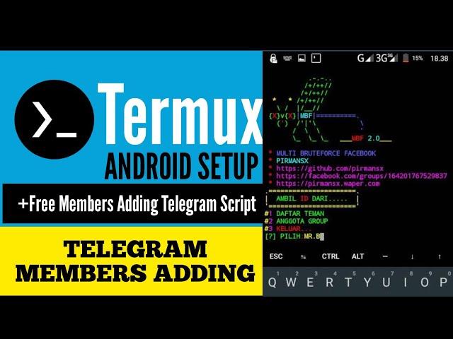 Termux Setup On Android For Telegram Members Adding With Install Python & Python2@JayGhunawatOfficial