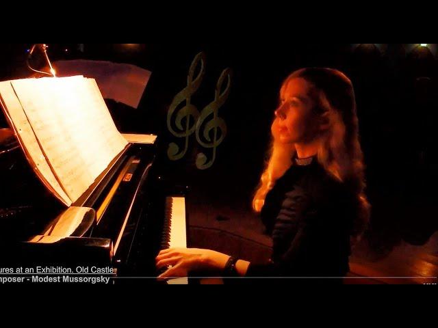 Pictures at an Exhibition/ The Old Castle/ Mussorgsky Piano Elena Anisimova Live performance