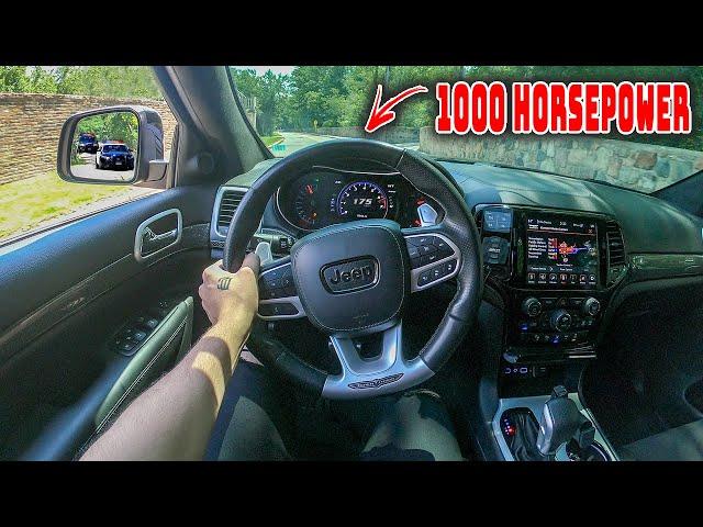 FASTEST TRACKHAWK IN THE WORLD POV DRIVE!