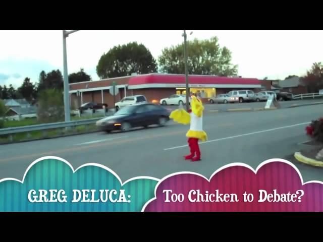 Greg DeLuca: Too Chicken to Debate?