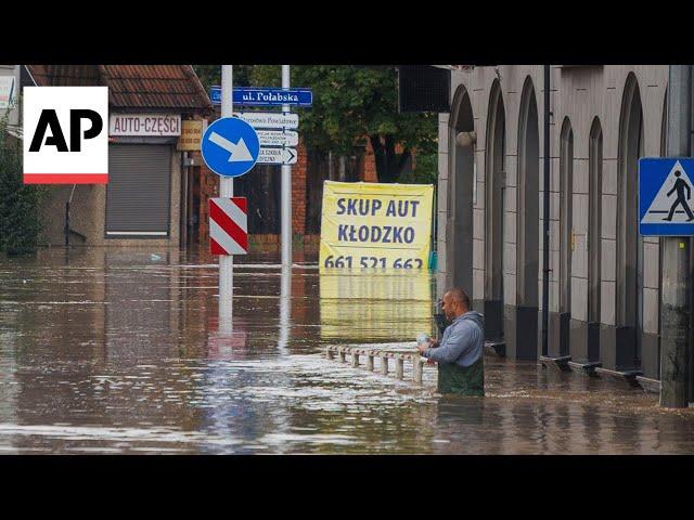 Rising floodwaters trigger evacuations in Poland