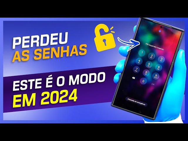 Esqueceu a senha? Único modo de desbloquear seu Galaxy em 2024 [ATUALIZADO]