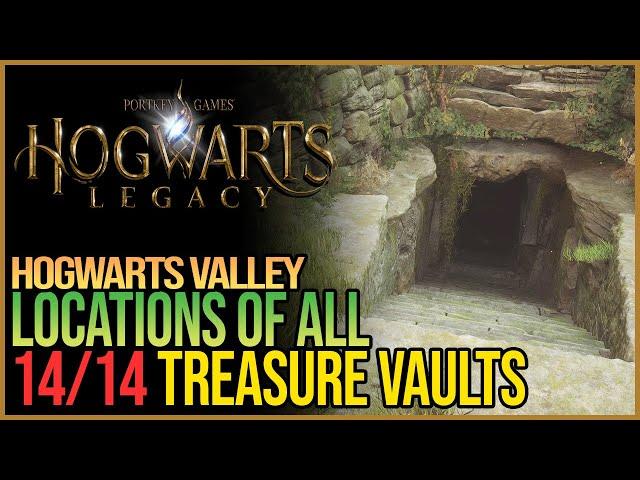 All Hogwarts Valley Treasure Vault Puzzles Hogwarts Legacy