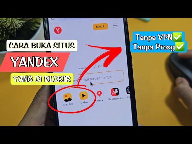 Cara membuka Situs YANDEX yang diblokir tanpa VPN dan Proxy