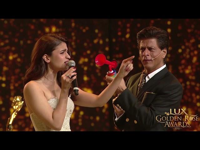 Lux Golden Rose Awards: Shah Rukh Khan and Alia Bhatt game of unstoppable