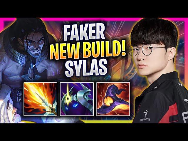 FAKER TRIES NEW SYLAS BUILD! - T1 Faker Plays Sylas MID vs Yasuo! | Season 2024