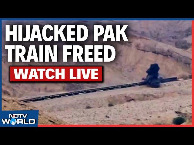 Balochistan Hostage Crisis LIVE | Pakistan Train Hijack | Hijacked Pakistan Train Freed | BLA