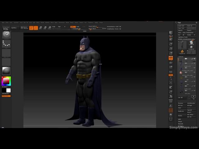 Intro to Creating characters in Maya and ZBrush Vol2