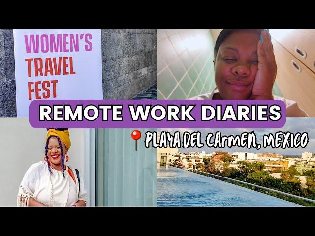 Remote (social) work diaries  | careers are maps not ladders & FIRST in'tl speaking opp in playa