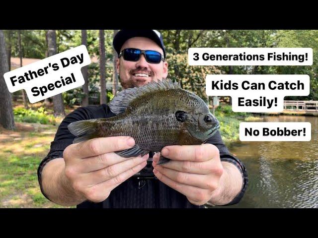 Easy Nonstop Summer Bluegill - Teaching Kids Ultralight Fishing  #ultralightfishing #bluegillfishing