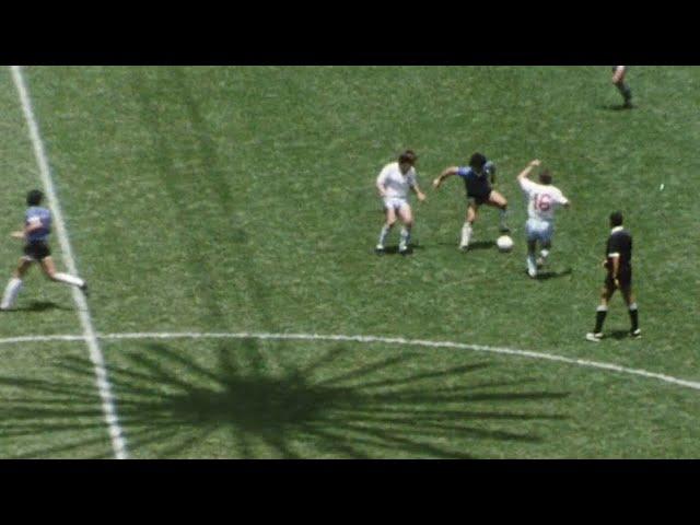 Maradona wonder goal v England Mexico 86 - Víctor Hugo Morales commentary - HD