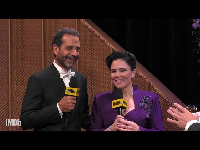 Tony Shalhoub and Alex Borstein Are Happy to Win Emmys Together