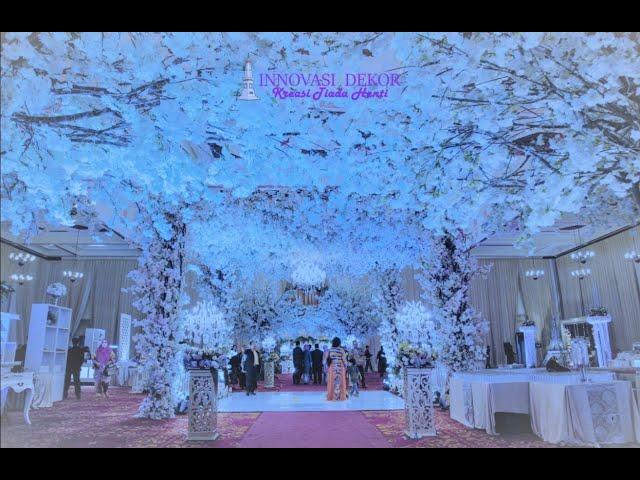 BEST WEDDING DECORATION "JAMAN NOW " VENUE SESKOAL TNI AL JAKARTA SELATAN