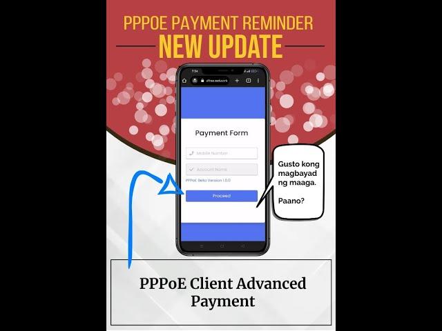 Mikrotik PPPoE Reminder UPDATE - Advanced Payment