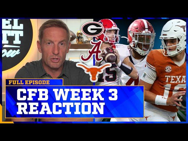 Arch Manning arrives, Alabama & Oregon explode, Georgia survives & Michigan has a QB problem