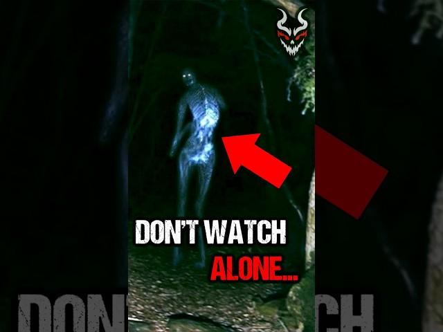 REAL SKINWALKER Caught On Camera?!  #scary #cryptid #skinwalker