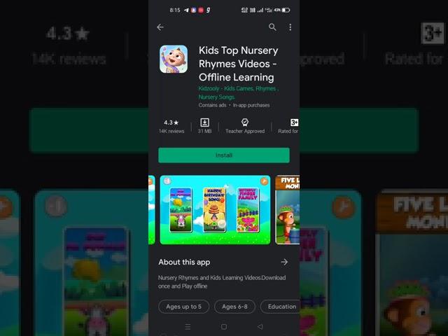 kid's game play ⏯️ most popular kids games