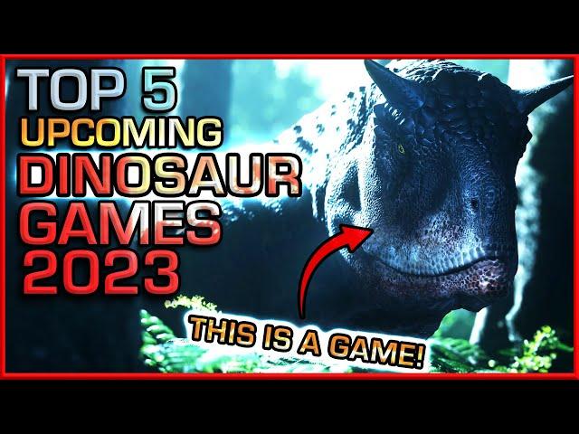 TOP 5 Upcoming Dinosaur Games | 2023-25 | Unreal Engine 5, 4 & Unity Engine Games