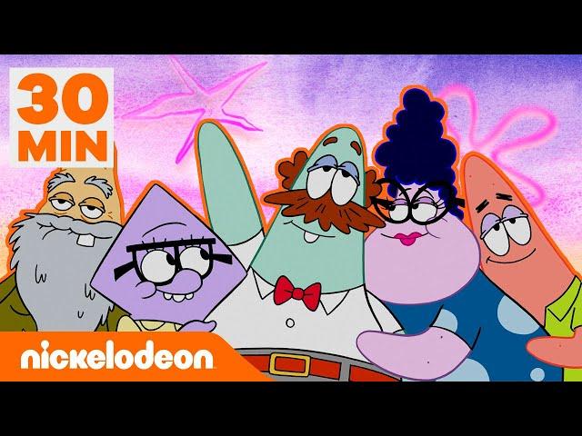 Patryk Rozgwiazda Show | 30 MINUT z rodziną Rozgwiazd! | Nickelodeon Polska