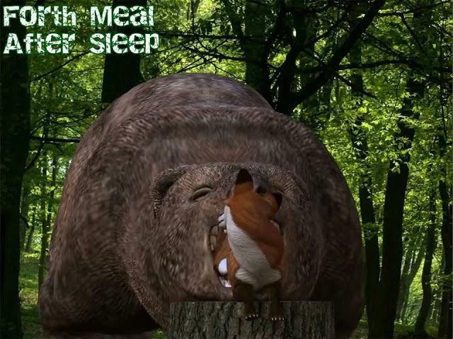 vore animation, vore bear the fox