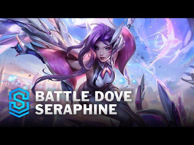 Battle Dove Seraphine Skin Spotlight - League of Legends