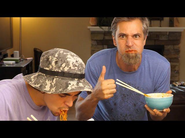 Trying the Matt Stonie Korean Fire Noodles Challenge, sorta?