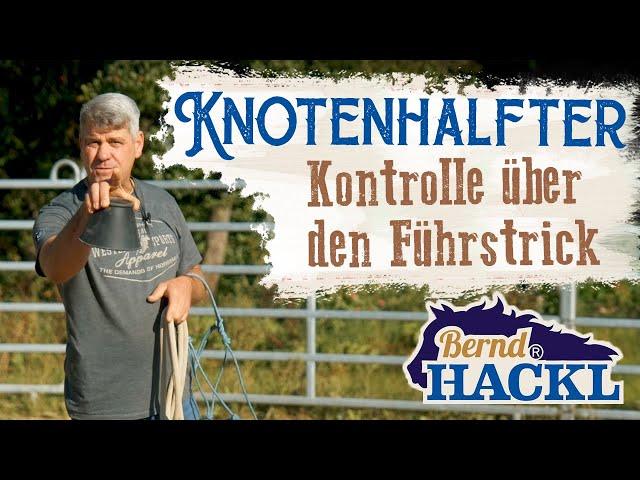 Knotenhalfter: Kontrolle über den Führstrick | HORSEMAN HACK 