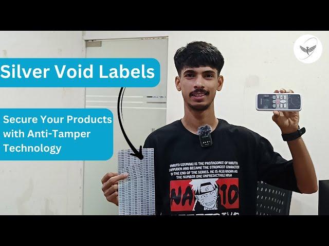 Silver Void Labels: The Best Solution for Tamper-Proof Packaging! #barcode #labels #void #aidc #tech