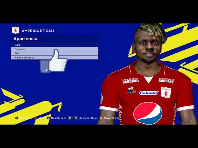 PES 2017 | KIT DE AMERICA DE CALI 2022-2023 PARA  ALL PATCH | KITS LIGA COLOMBIANA BETPLAY 2022 2223