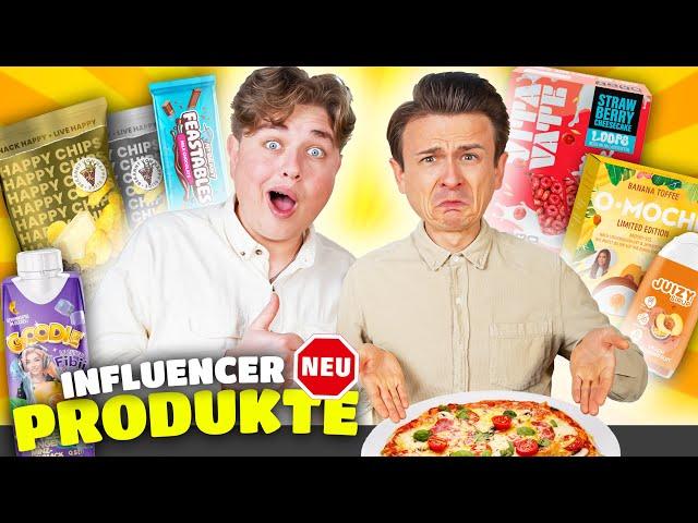 Wir ESSEN neue INFLUENCER Produkte  mit Smiley